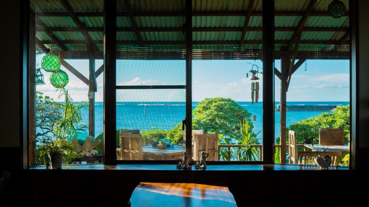 Sunset Beach House Onna Exterior foto